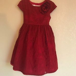 Red Lace Dress